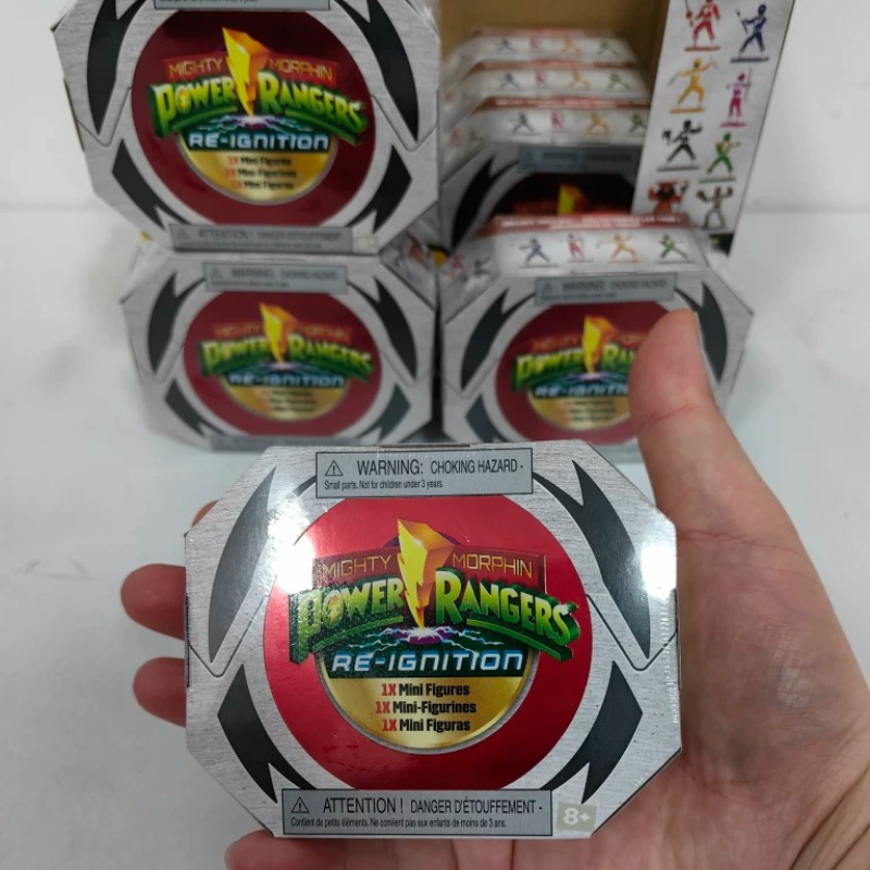 Model Kit Power Rangers - 플레이메이트 파워 레인저스 리-이그나이션 블라인드 박스