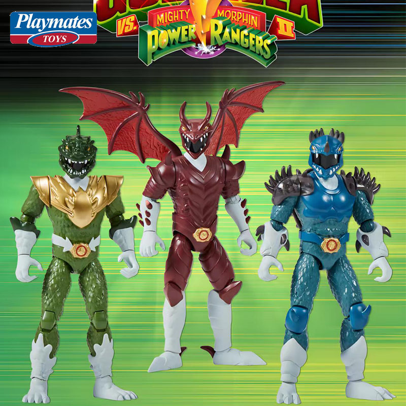 Model Kit Power Rangers - 플레이메이트 고질라 대 마이티 모르핀 파워