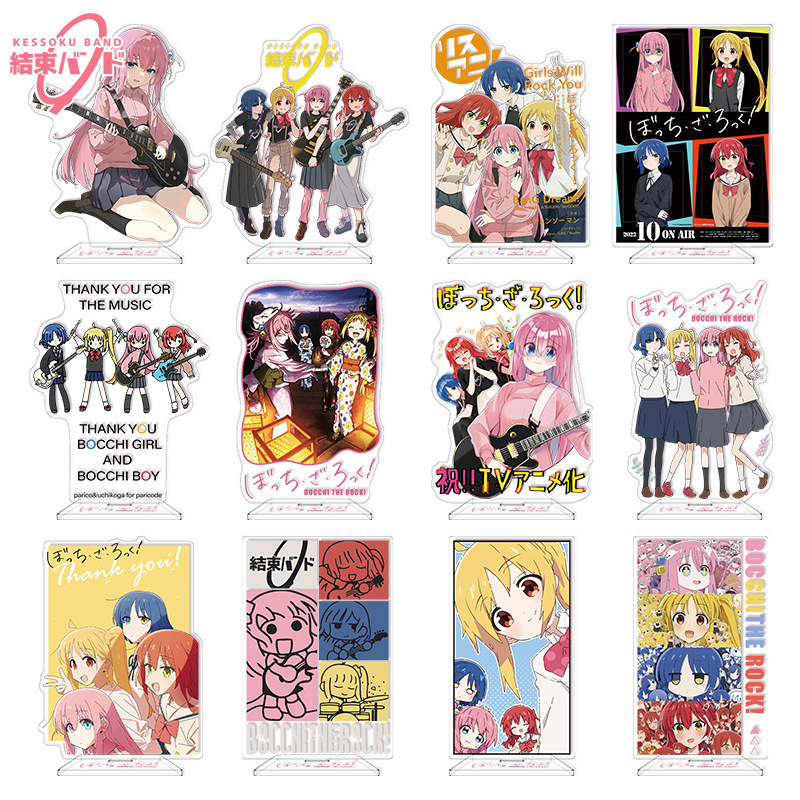Model Kit Bocchi The Rock - 보치 더 락! 아크릴 스탠드 피규어