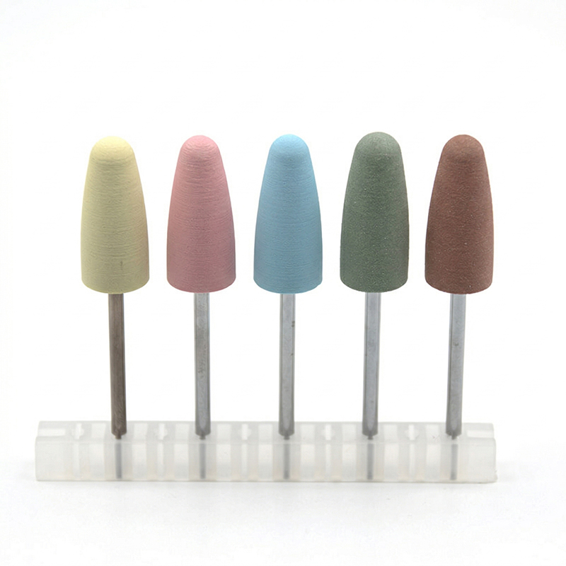 Sanding Stick Set - 5개/세트 실리콘 네일 드릴 비트, 매니큐어