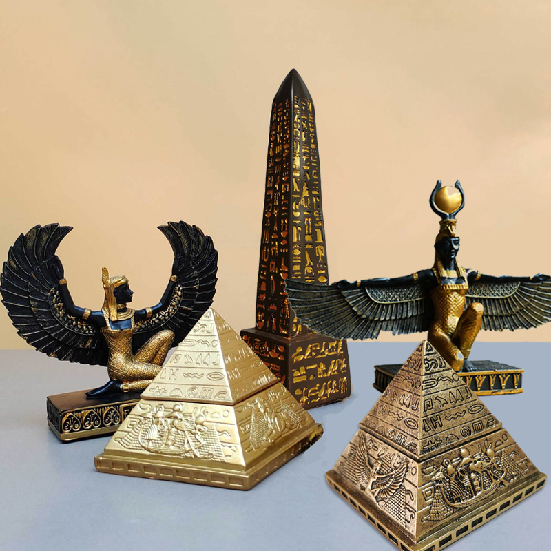 Model Kit Obelisk - 고대 이집트 피라미드 오벨리스크 동상, 이시스