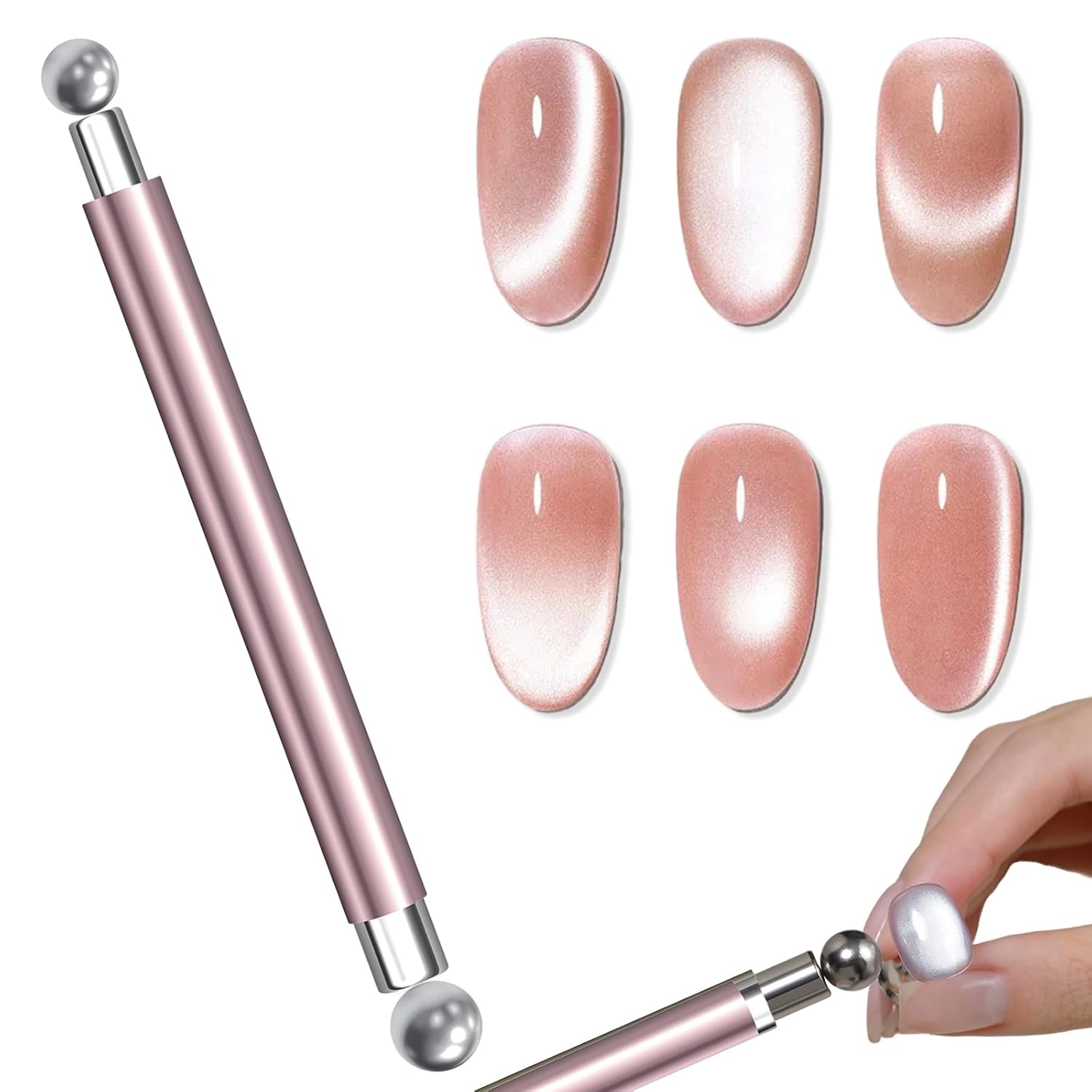 Sanding Stick Set - 캣아이 마그네틱 볼 네일 마그네틱 스틱