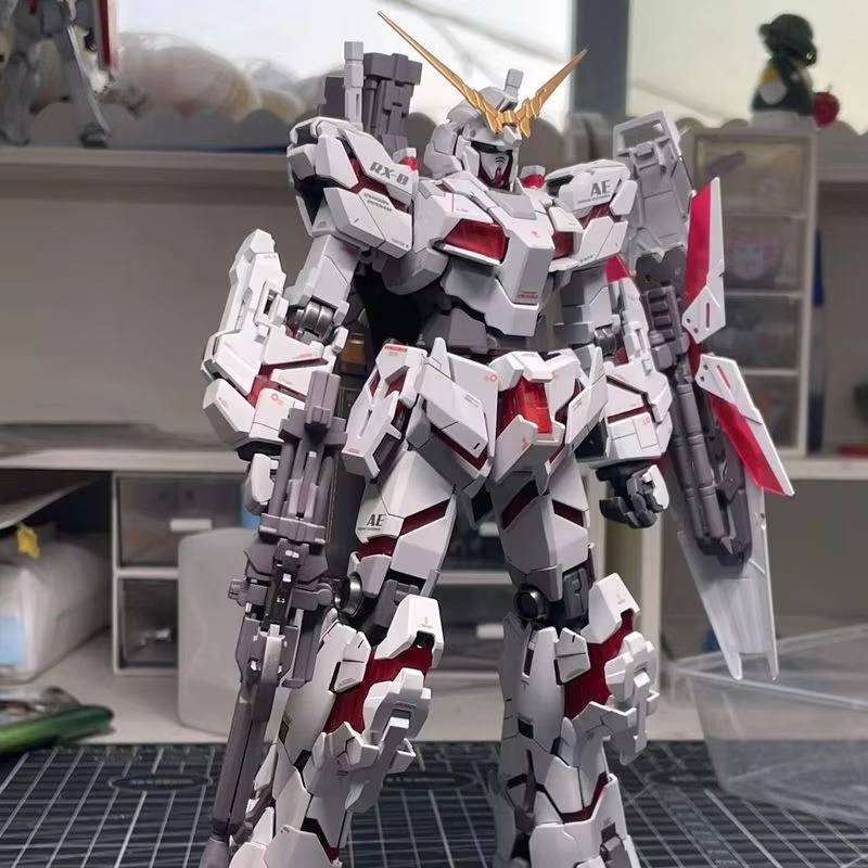 Model Kit Unicorn - 재고 있음 Hg 1/144 Rx-0 유니콘