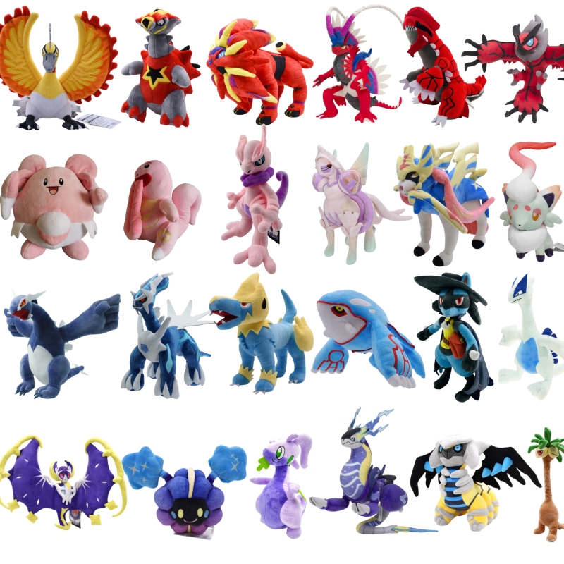 Model Kit Lugia - 전설적인 포켓몬 플러시 장난감 Lugias Lucario
