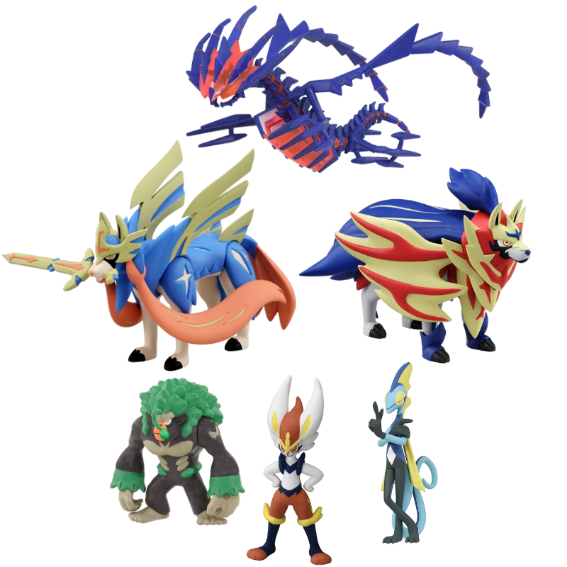 Model Kit Rayquaza - TOMY 오리지널 포켓몬 피규어 소드 쉴드