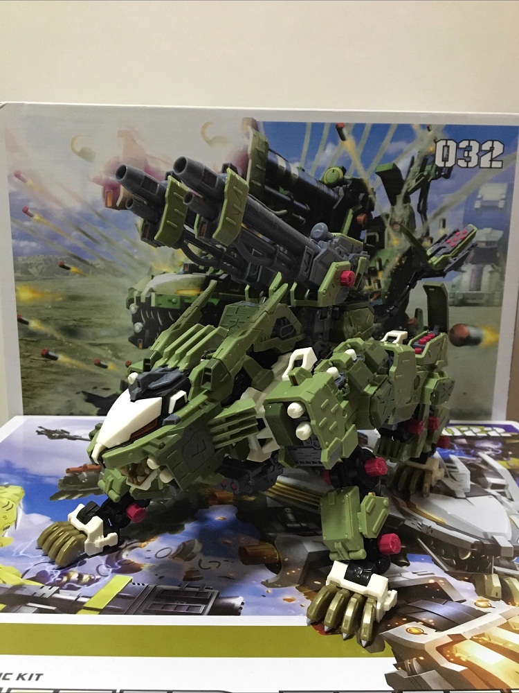 Model Kit Keroro - BT 빌딩 블록 ZOIDS RZ-041 Liger