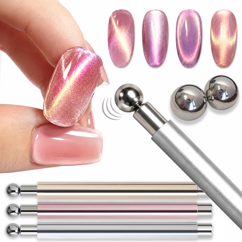 Sanding Stick Set - 1/2개 네일 캣아이 마그네틱 볼 네일