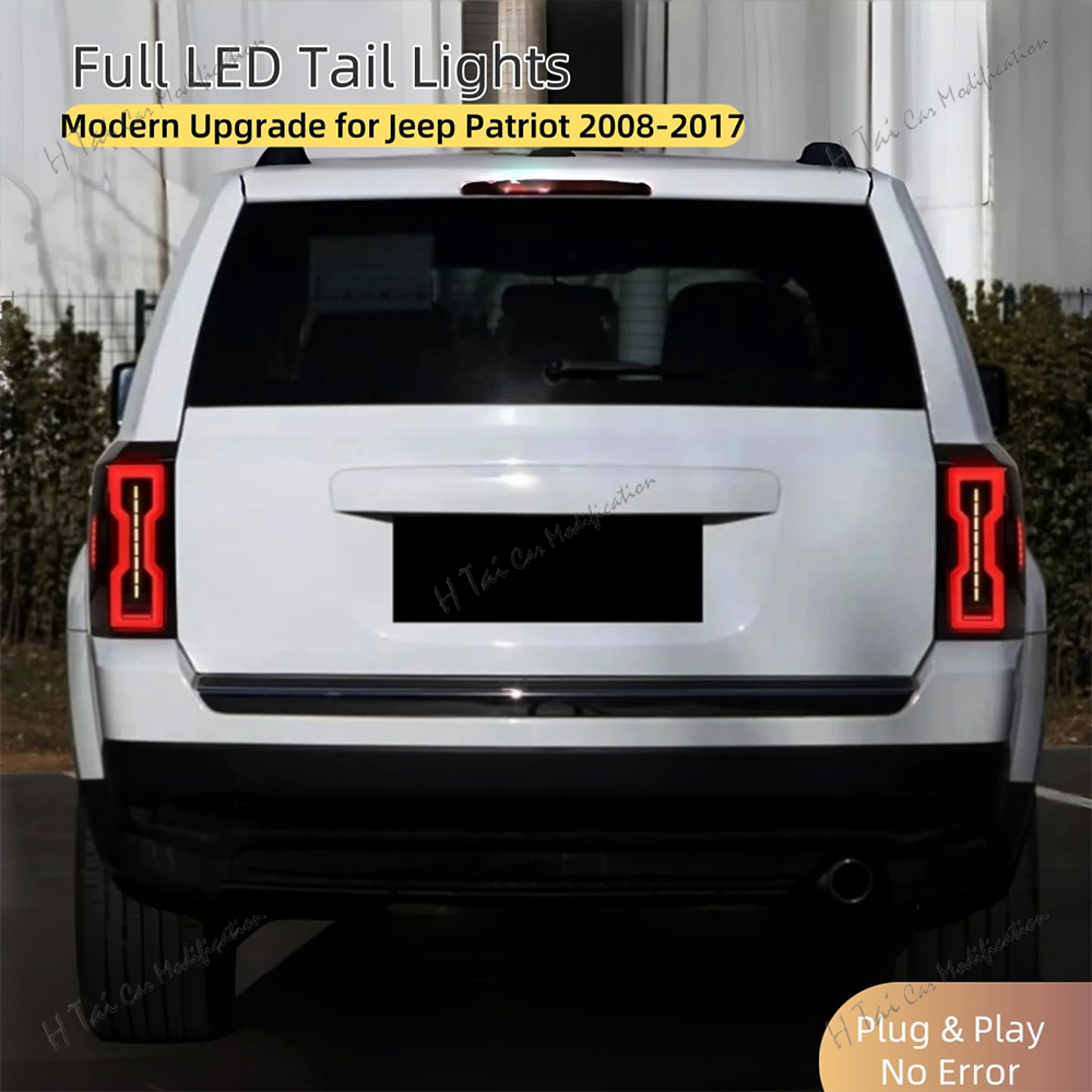 지프 패트리어트 2008-2017용 LED 테일 라이트 - Model Kit Jeep 리뷰 및 가격