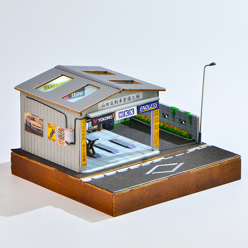 1:64 스케일 DIY 자동차 정비소 디오라마 키트(L - Model Kit Diorama 리뷰 및 가격