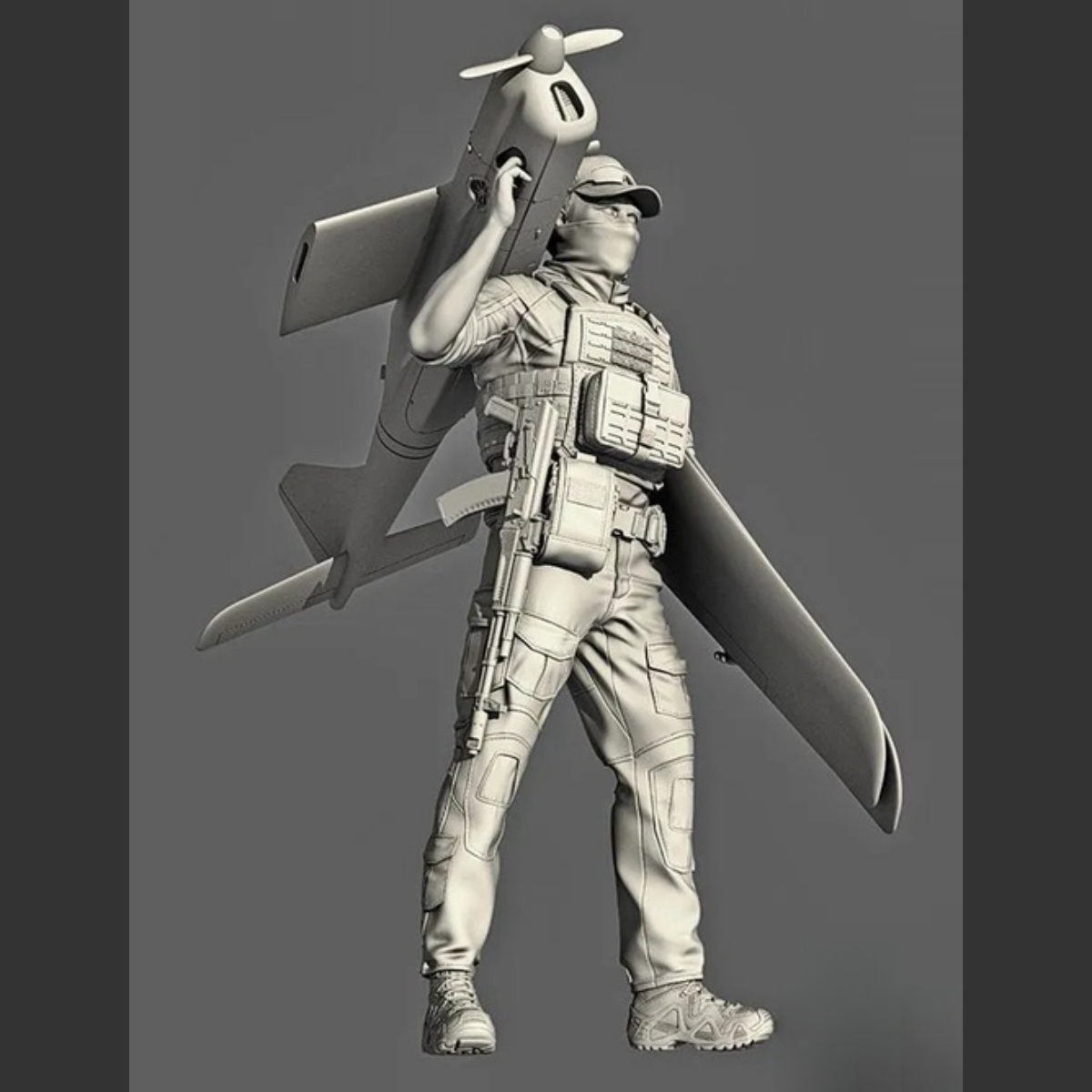1/16 수지 도색되지 않은 모델 키트, 러시아 드론  - Model Kit Keroro 리뷰 및 가격
