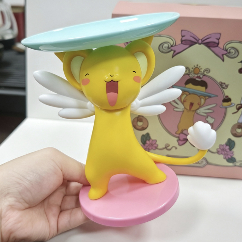 새로운 애니메이션 피규어 카드캡터 사쿠라 케로 트레이  - Model Kit Keroro 리뷰 및 가격