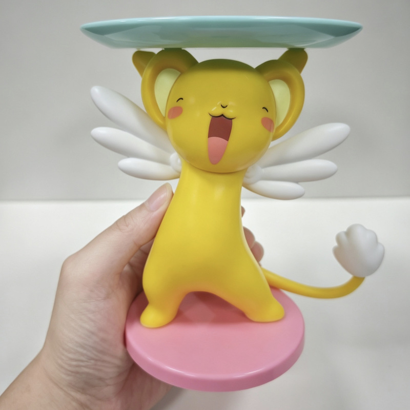 새로운 애니메이션 피규어 카드캡터 사쿠라 케로 트레이  - Model Kit Keroro 리뷰 및 가격