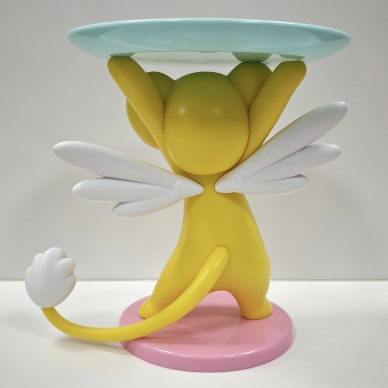 새로운 애니메이션 피규어 카드캡터 사쿠라 케로 트레이  - Model Kit Keroro 리뷰 및 가격