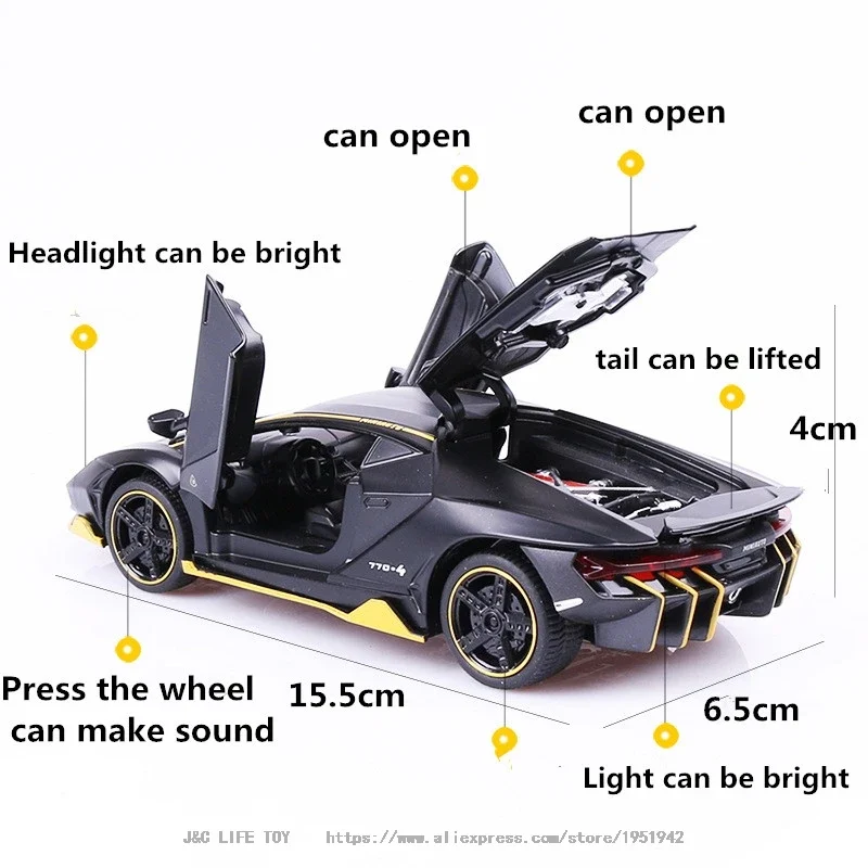 1:32 LP770 750 합금 스포츠카 모델 다이캐스 - Model Kit Lamborghini 리뷰 및 가격