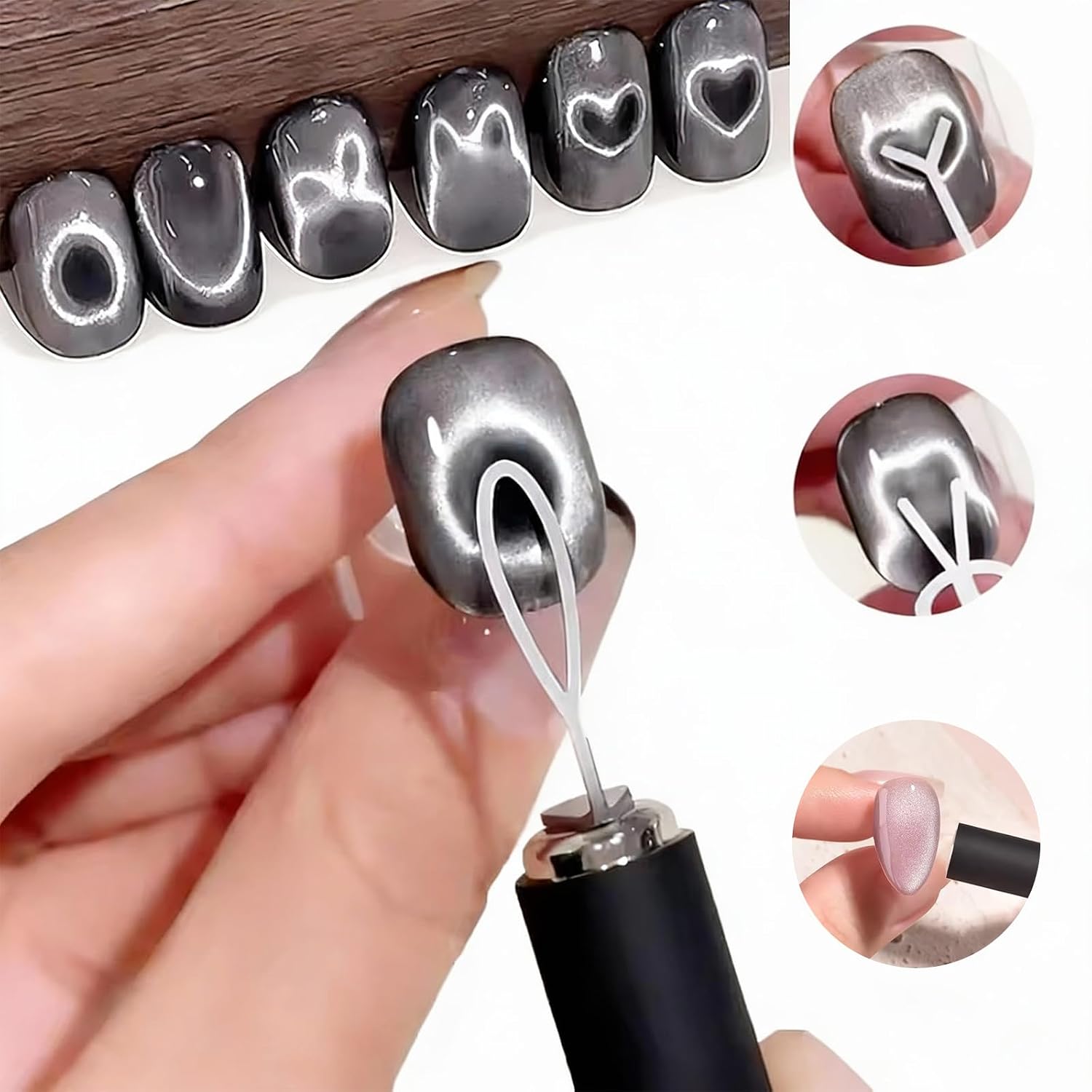 10개 고양이 눈 네일 자석 세트, 네일 아트용 자석  - Sanding Stick Set 리뷰 및 가격