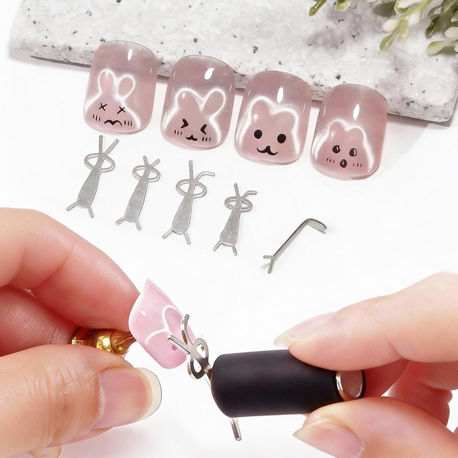 10개 고양이 눈 네일 자석 세트, 네일 아트용 자석  - Sanding Stick Set 리뷰 및 가격