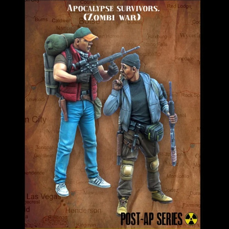 1/35 다이캐스트 레진 피규어 모델 빌딩 키트 종말  - Model Kit Zombie 리뷰 및 가격