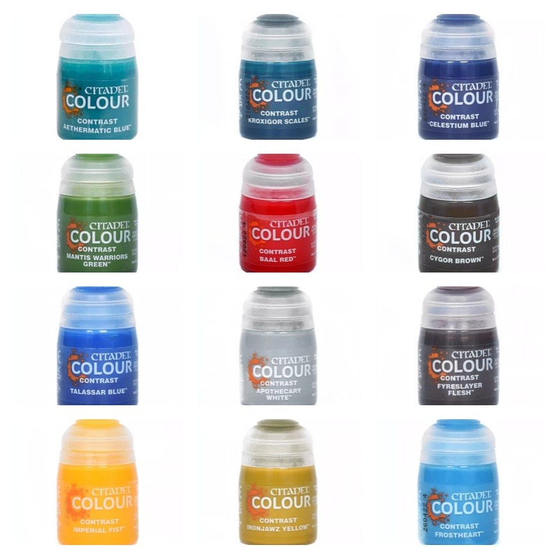 18ml 새로운 대비 페인트 수성 안료 DIY 플라스틱 - Plastic Model Paint 리뷰 및 가격