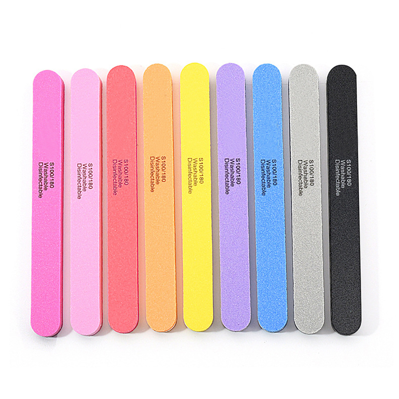 10 개/몫 전문 네일 파일 100/180 빨 수있는  - Sanding Stick Set 리뷰 및 가격