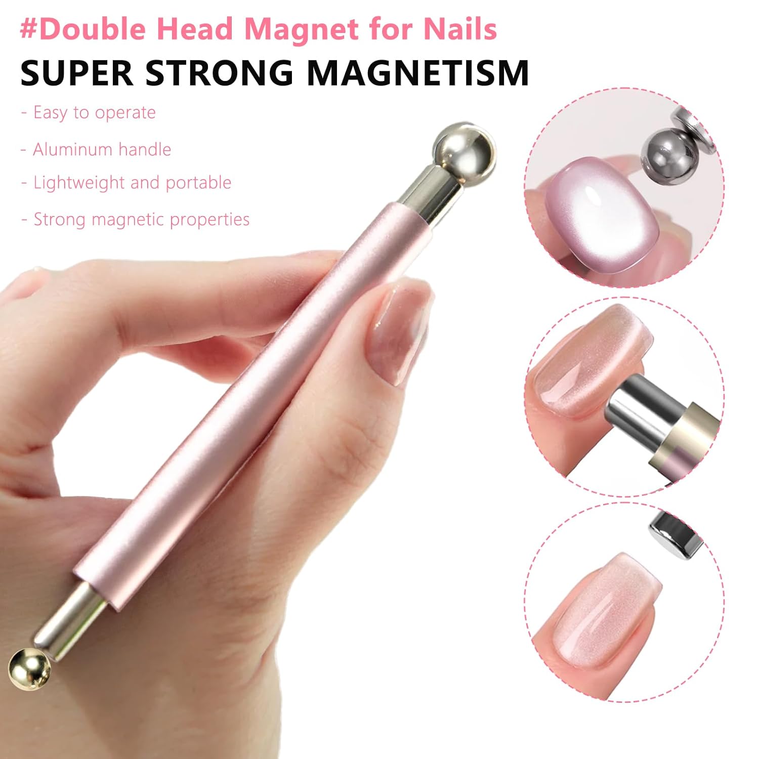 캣아이 마그네틱 볼 네일 마그네틱 스틱 도구 세트 양면 - Sanding Stick Set 리뷰 및 가격