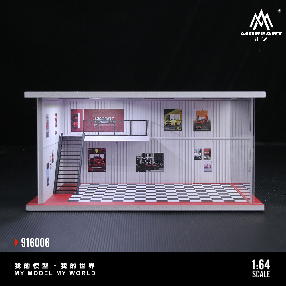 더 많은 예술 1:64 조립 조명 디오라마, 디스플레이 - Model Kit Diorama 리뷰 및 가격