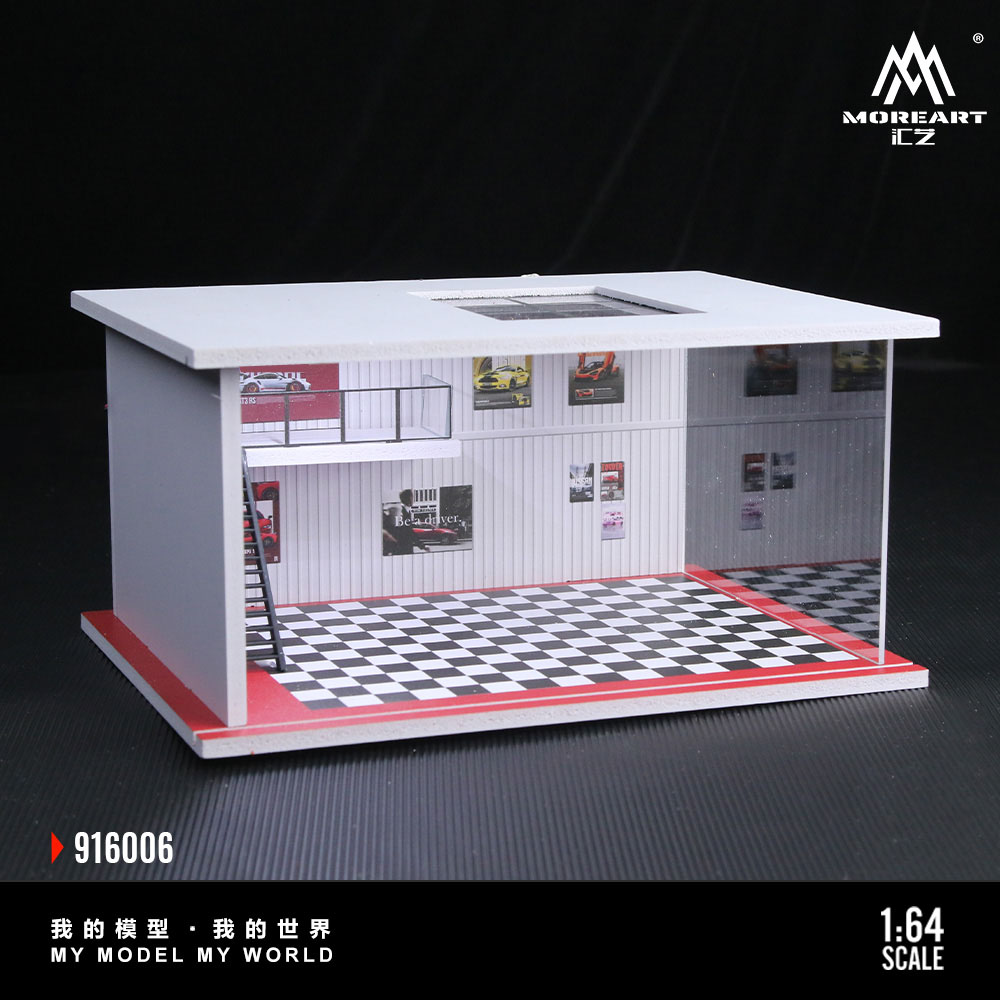 더 많은 예술 1:64 조립 조명 디오라마, 디스플레이 - Model Kit Diorama 리뷰 및 가격