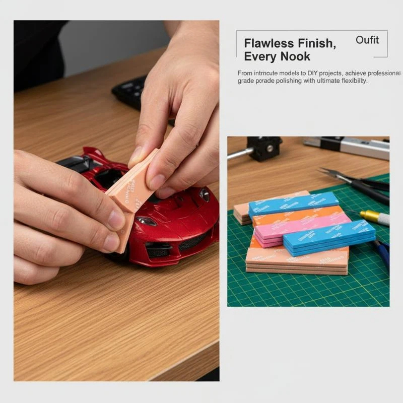 9Pcs 모델 샌딩 스틱 정밀 조립 도구용 반강체 MS - Sanding Stick Set 리뷰 및 가격