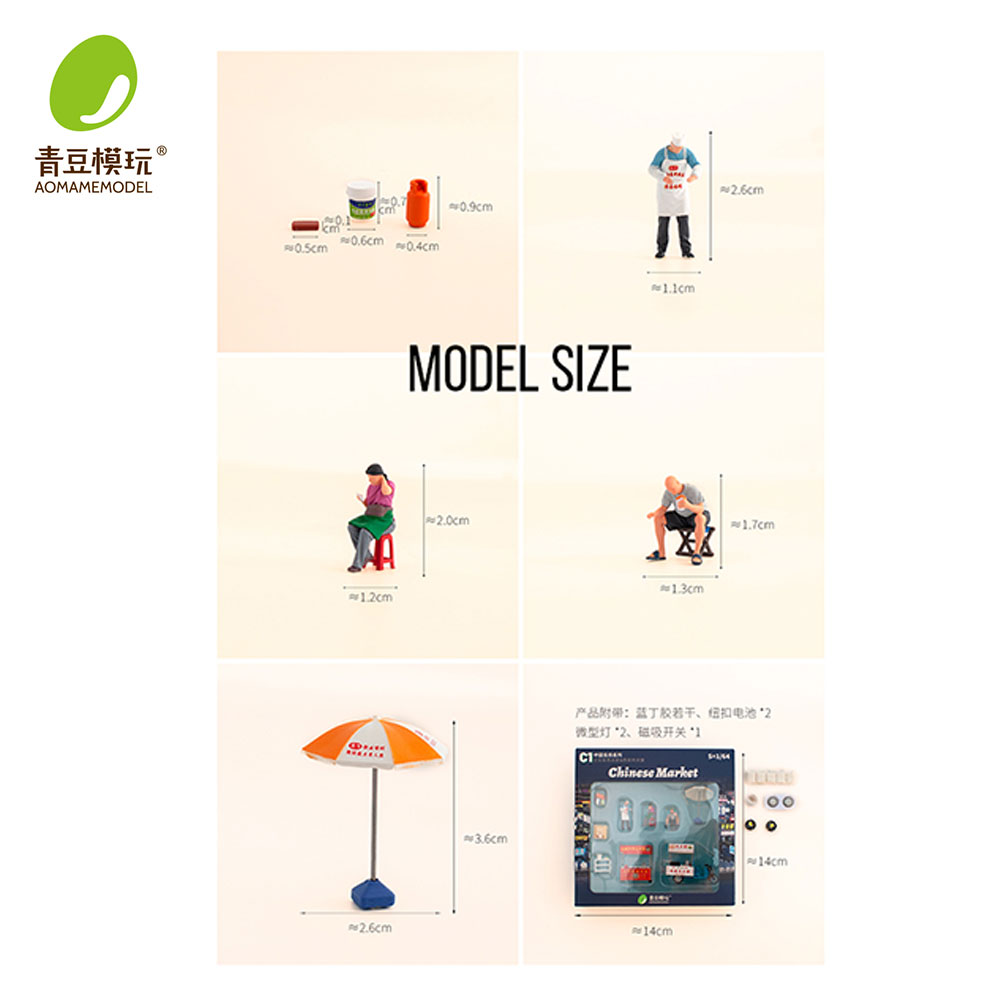 1/64 나이트 마켓 모델 키트-고정밀 3D 프린팅 레 - Model Kit Diorama 리뷰 및 가격