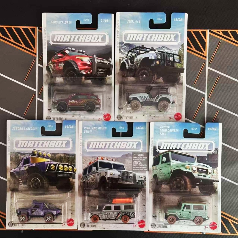 매치박스 다이캐스트 자동차 1:64 오프로드 차량 세트 - Model Kit Jeep 리뷰 및 가격