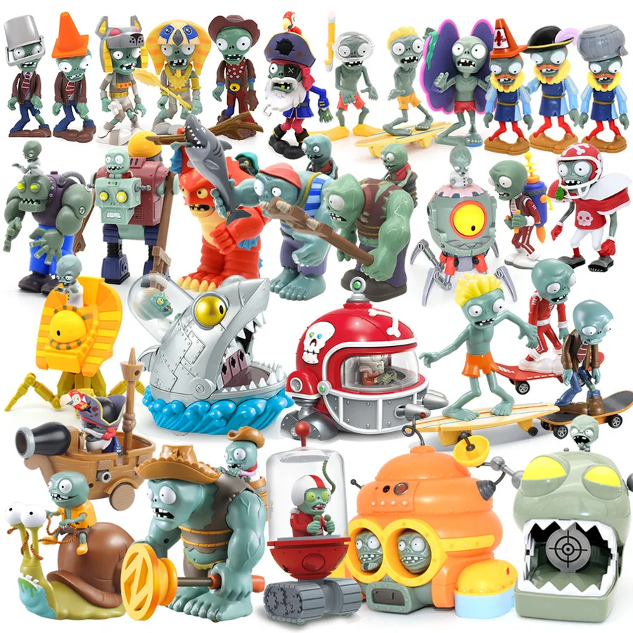 식물 대 좀비 2 장난감 세트 컬렉션 기계 상어 와일드 - Model Kit Zombie 리뷰 및 가격