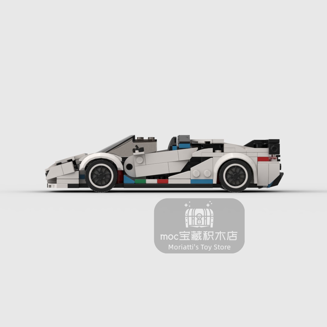 MOC 람보르기니 아벤타도르 SVJ 368피스 레이싱  - Model Kit Lamborghini 리뷰 및 가격
