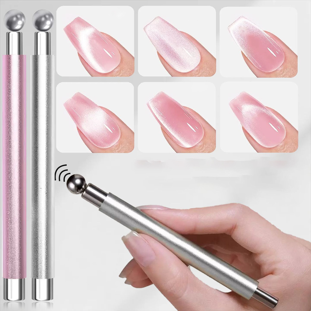 1/2개 네일 캣아이 마그네틱 볼 네일 마그네틱 스틱  - Sanding Stick Set 리뷰 및 가격
