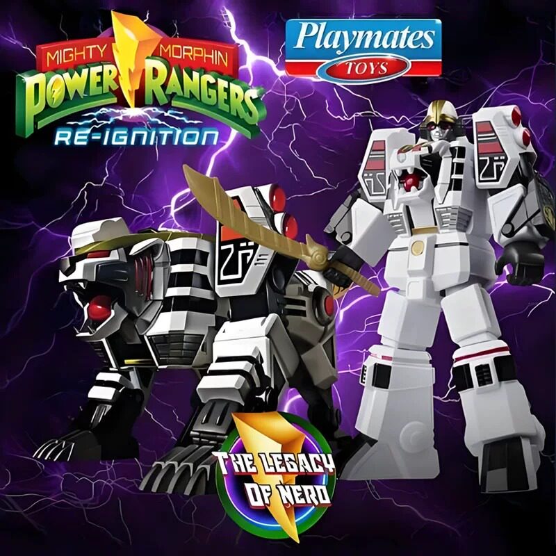새로운 정품 플레이메이트 토이즈 화이트 타이거 조드 파 - Model Kit Power Rangers 리뷰 및 가격